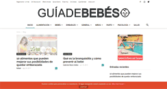 Desktop Screenshot of guiadebebes.com